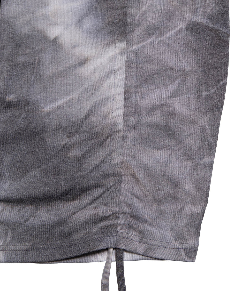 タイダイ柄ドロストトップス