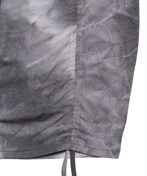 タイダイ柄ドロストトップス