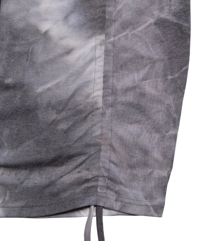 タイダイ柄ドロストトップス