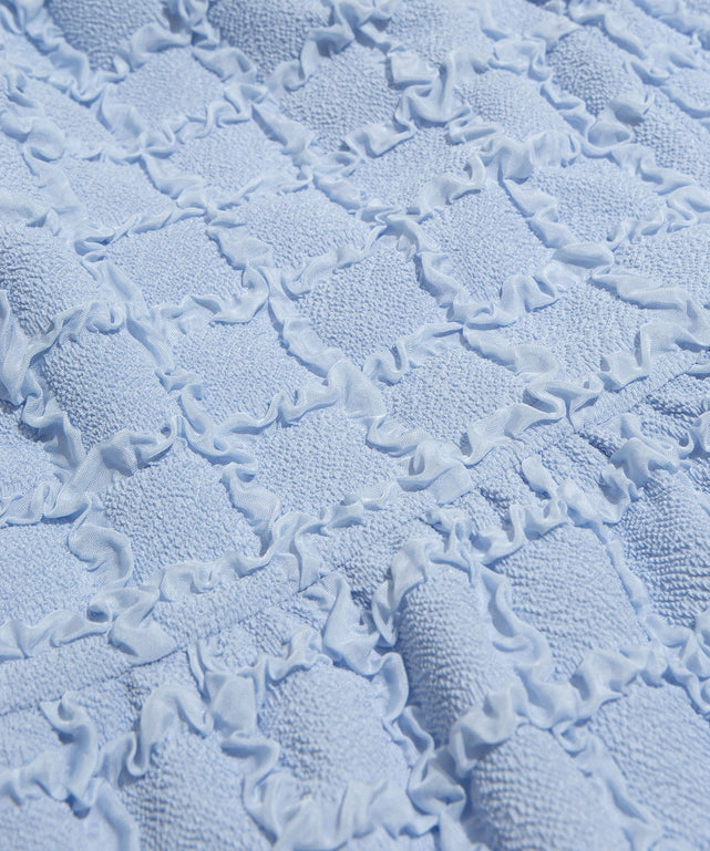 リボンポケットフクレワンピース