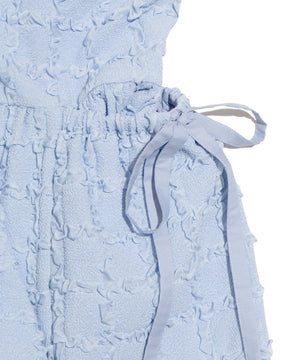 リボンポケットフクレワンピース