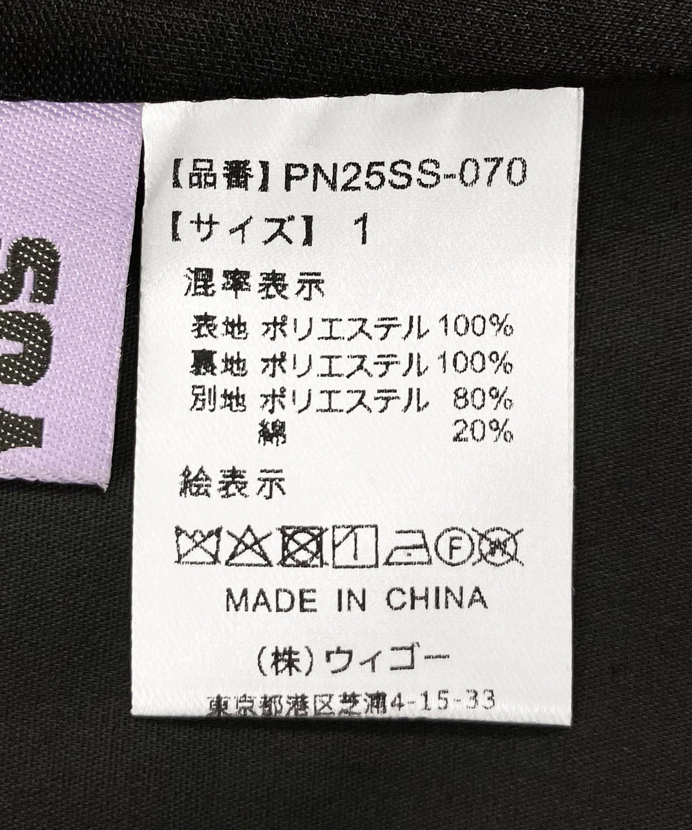 リボンポケットフクレワンピース