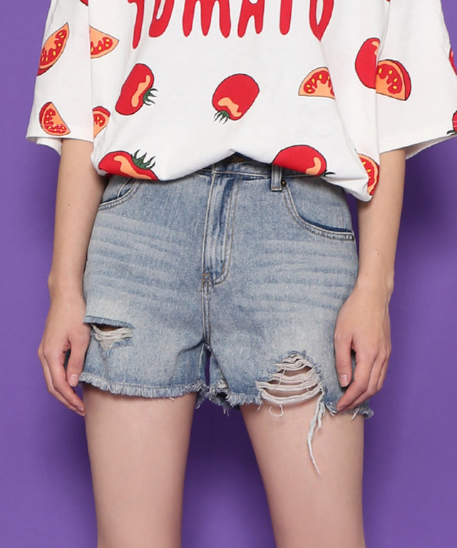 デニム中濃 モデル：165㎝ 1着用