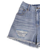ダメージデニムショートパンツ