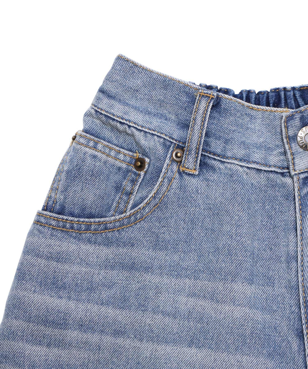 ダメージデニムショートパンツ