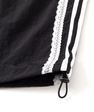 レースラインナイロンパンツ