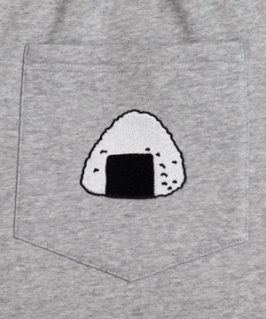 フード刺繍スウェットパンツ