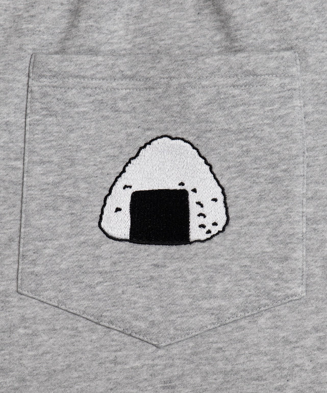 フード刺繍スウェットパンツ