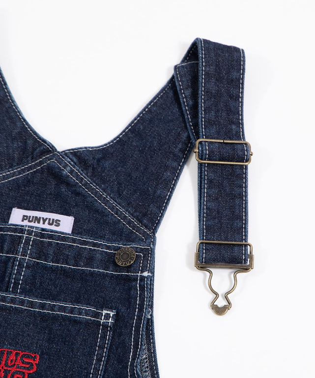 ロゴ刺繍デニムオーバーオール – WEGO ONLINE STORE