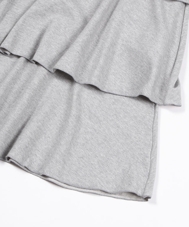 ティアードロングスカート