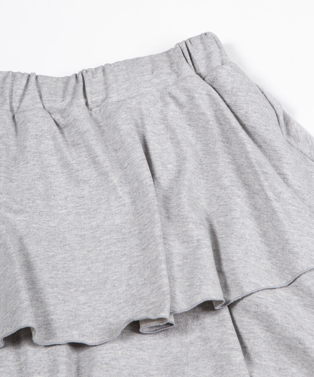 ティアードロングスカート