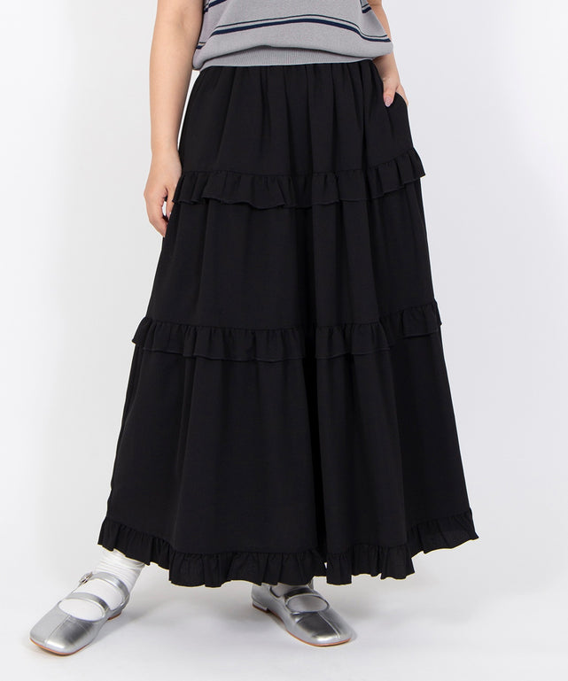 フリルティアードロングスカート – WEGO ONLINE STORE