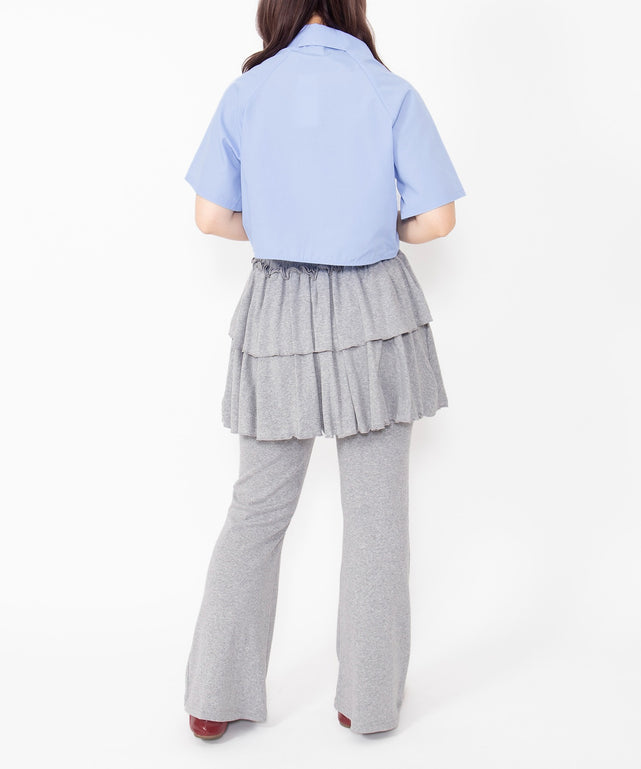クロップド丈ドロストシャツ – WEGO ONLINE STORE