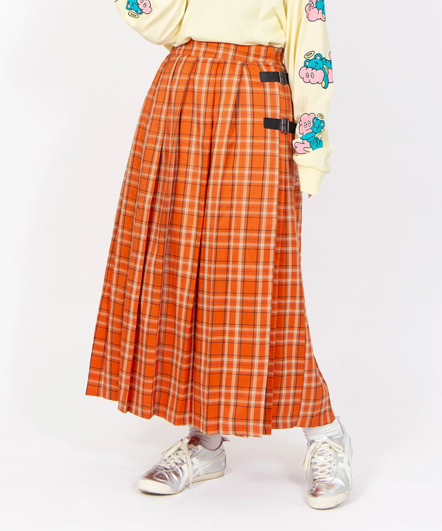 チェック柄ラップスカート – WEGO ONLINE STORE