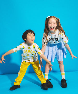 キッズサイズフード総柄Tシャツ