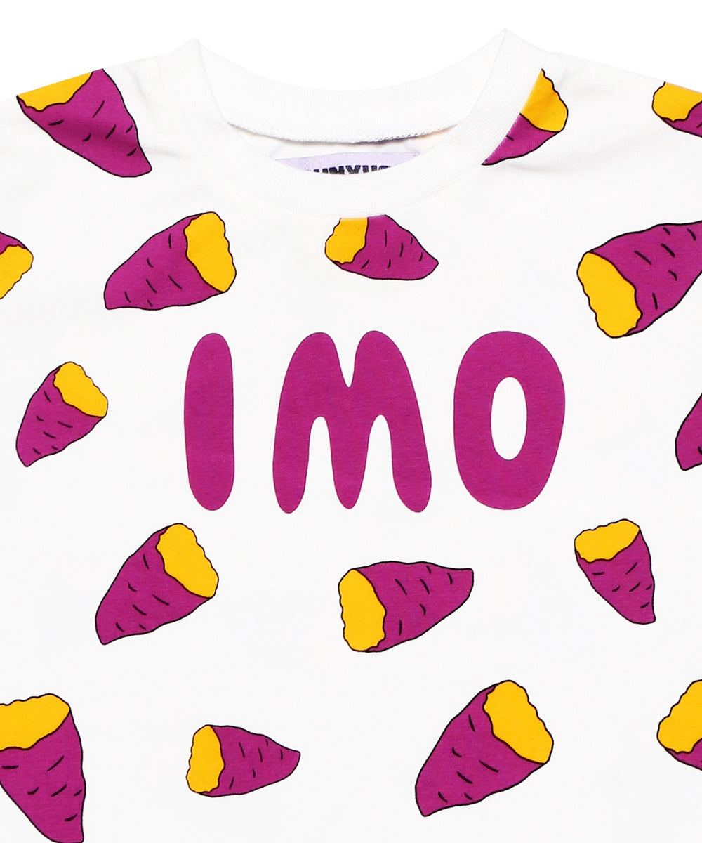 キッズサイズフード総柄Tシャツ