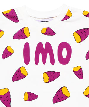 キッズサイズフード総柄Tシャツ