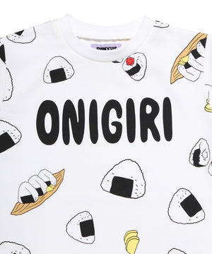 キッズサイズフード総柄Tシャツ