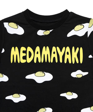 キッズサイズフード総柄Tシャツ