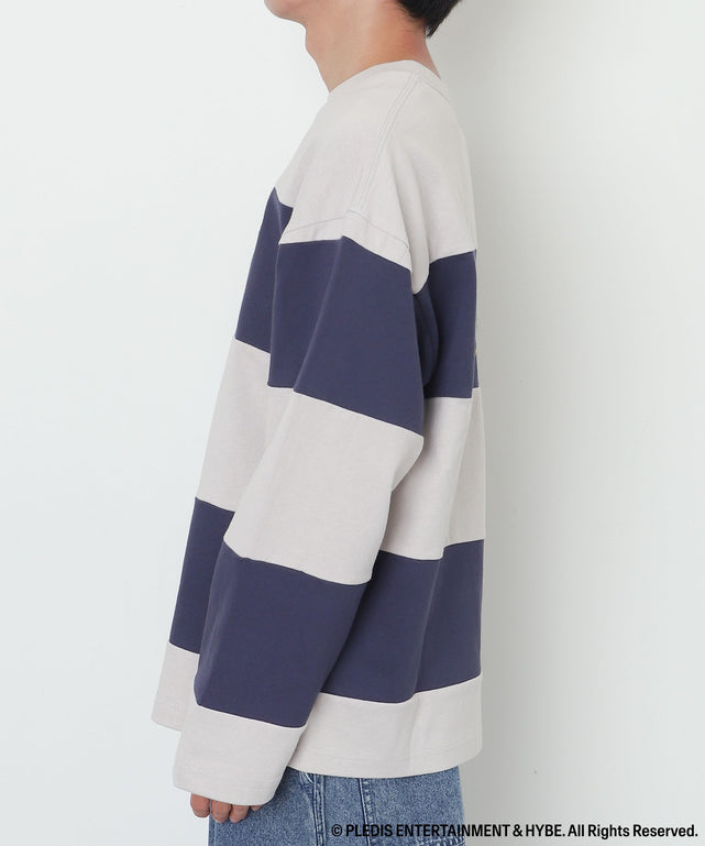 ネイビー　モデル：175cm / Lサイズ着用