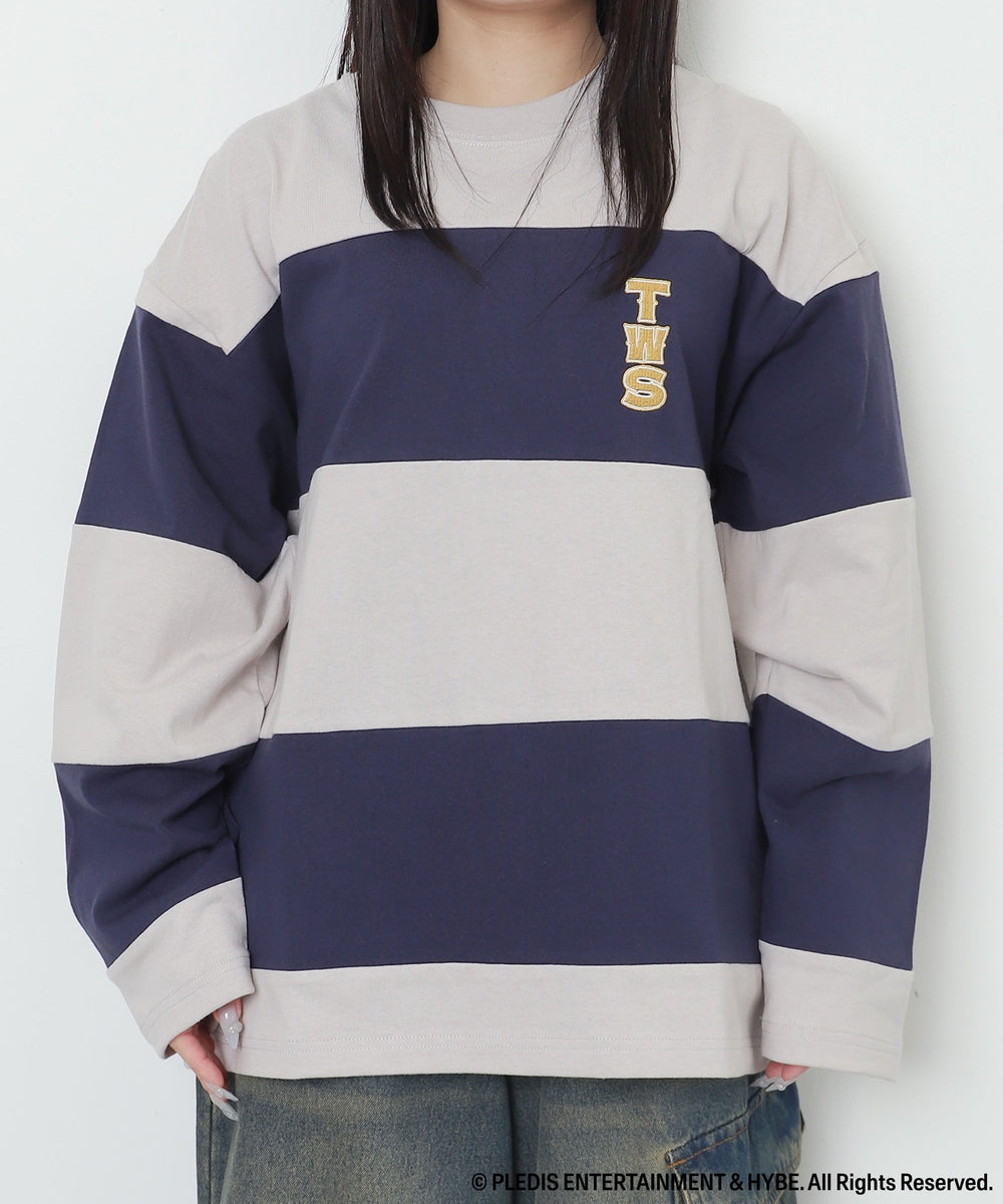 ネイビー　モデル：155㎝ / Mサイズ着用