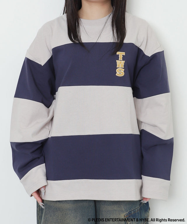 ネイビー　モデル：155㎝ / Mサイズ着用