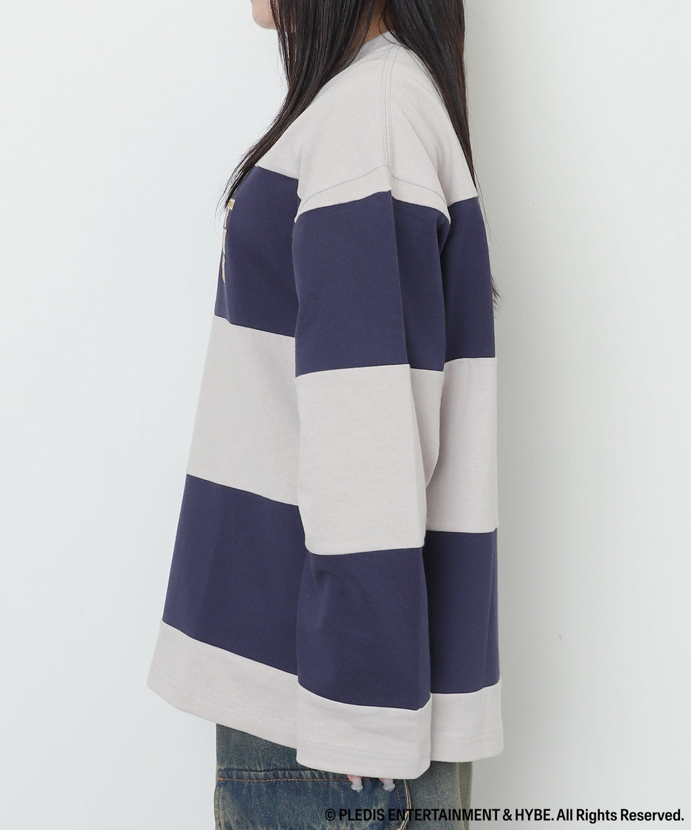 ネイビー　モデル：155㎝ / Mサイズ着用