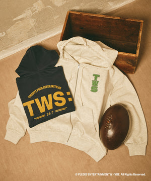 TWS　グラフィックZIPパーカー