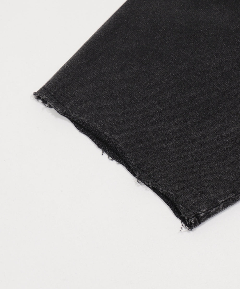 WILD BLUE　グラフィックブリーチTシャツ