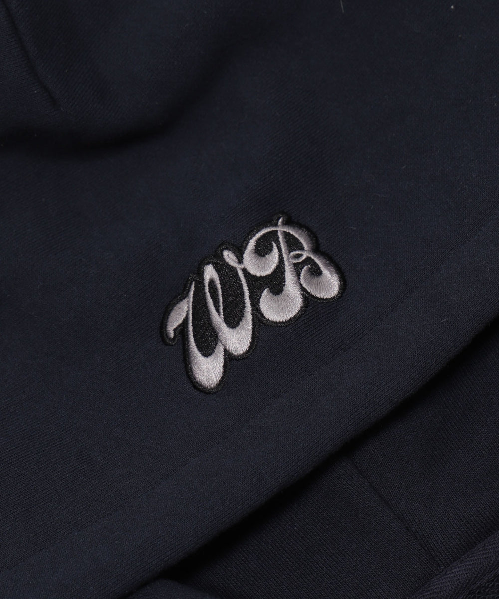 WILD BLUE　グラフィックZIPパーカー