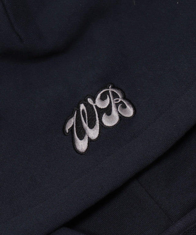 WILD BLUE　グラフィックZIPパーカー