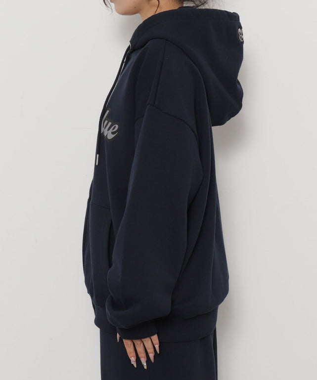 ネイビー モデル：155cm M着用