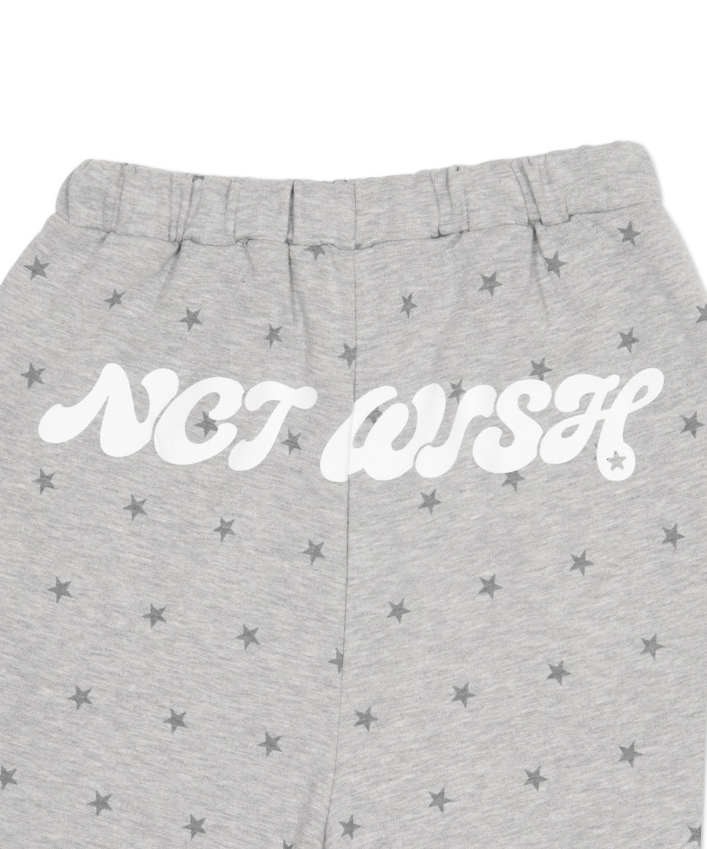 NCT WISH スターパターンスウェットパンツ