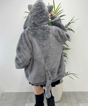 グレー モデル：160㎝ F着用