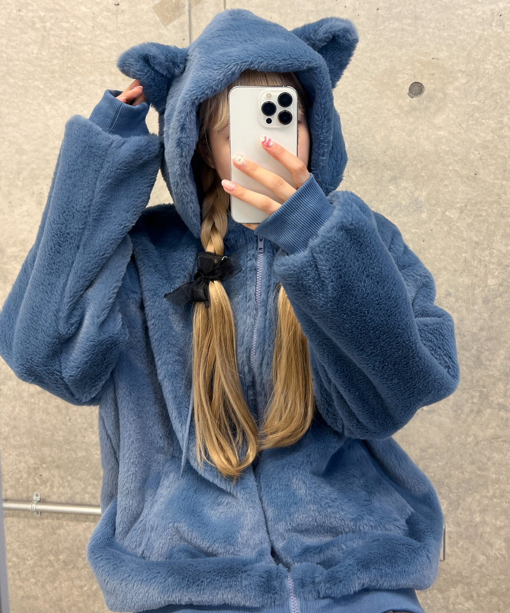 ブルー モデル：160㎝ F着用