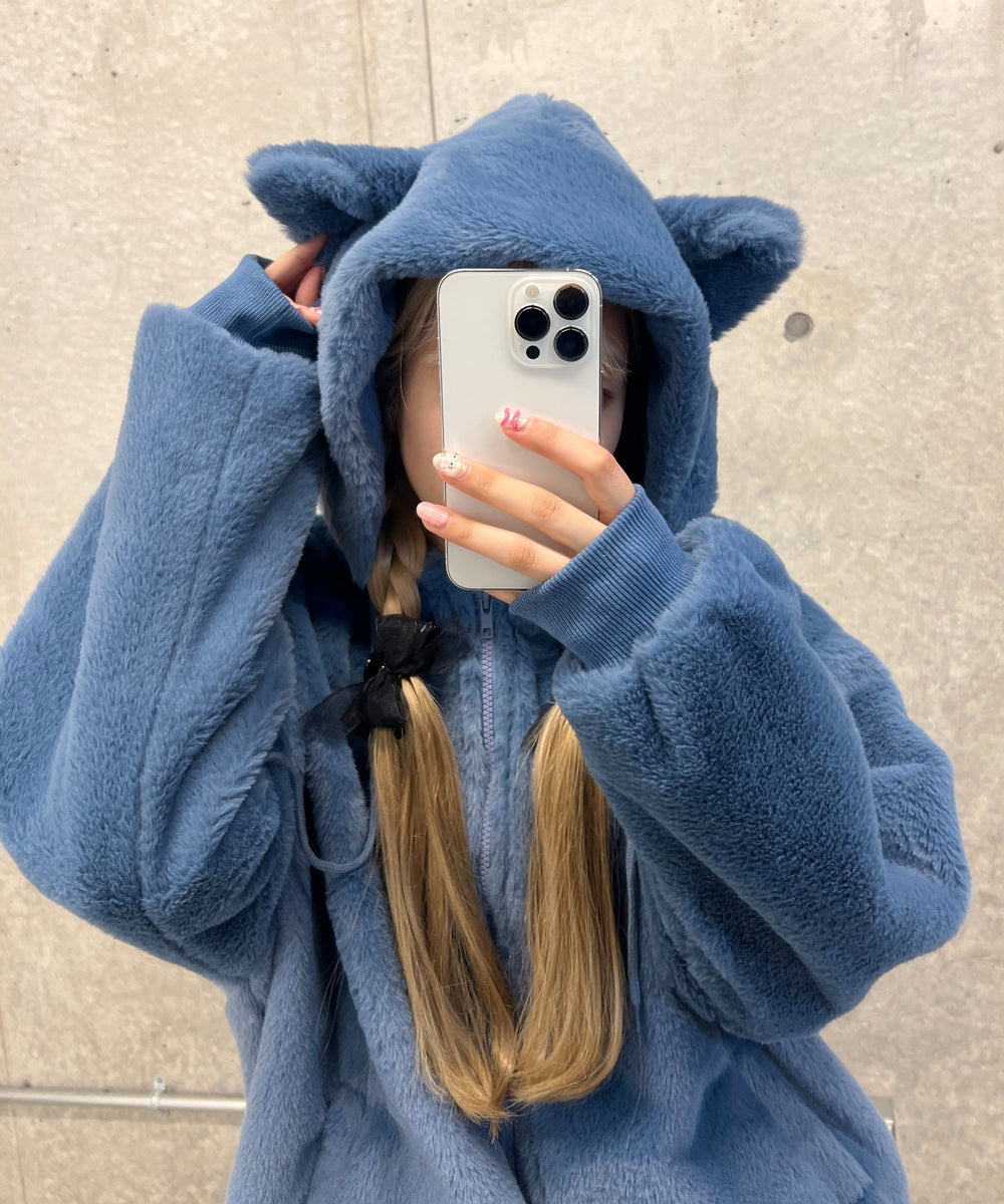 ブルー モデル：160㎝ F着用