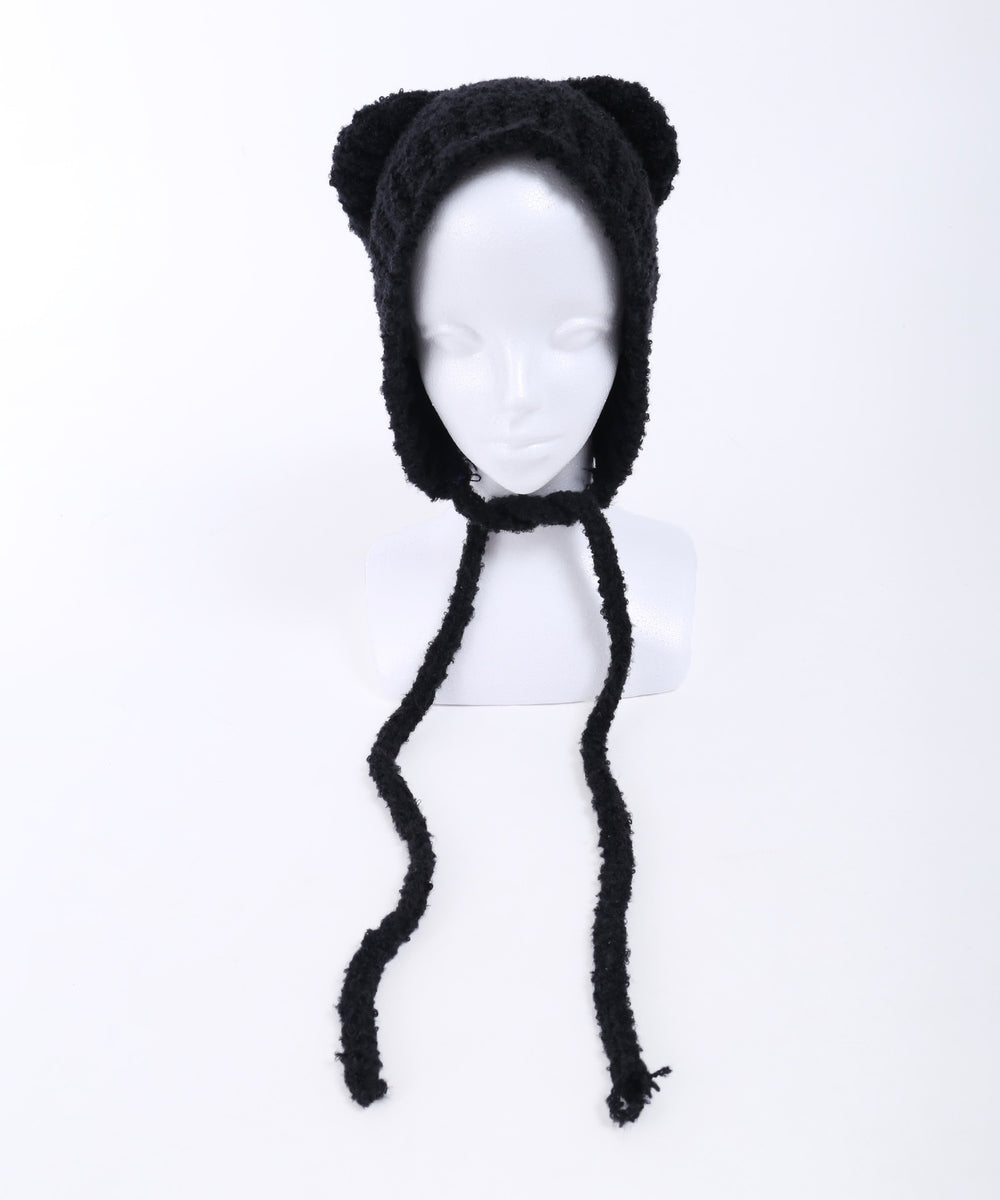 クマミミニットキャップ