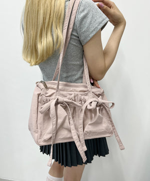 リボンポケットバッグ