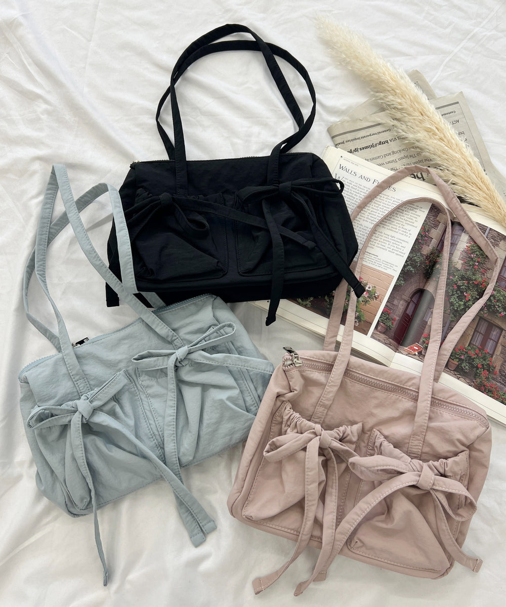 リボンポケットバッグ