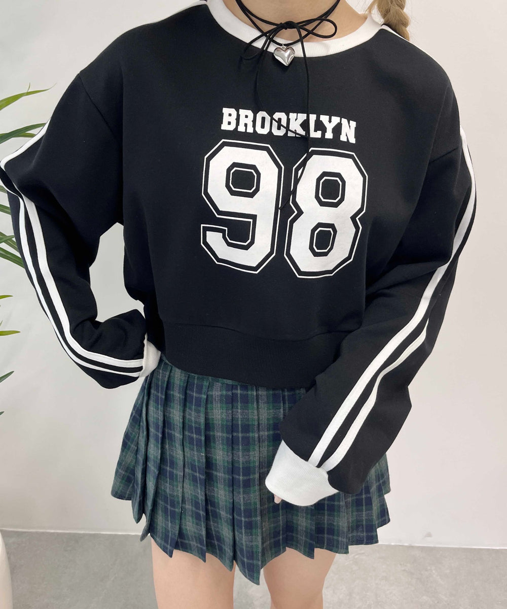 2ラインナンバリングスウェット