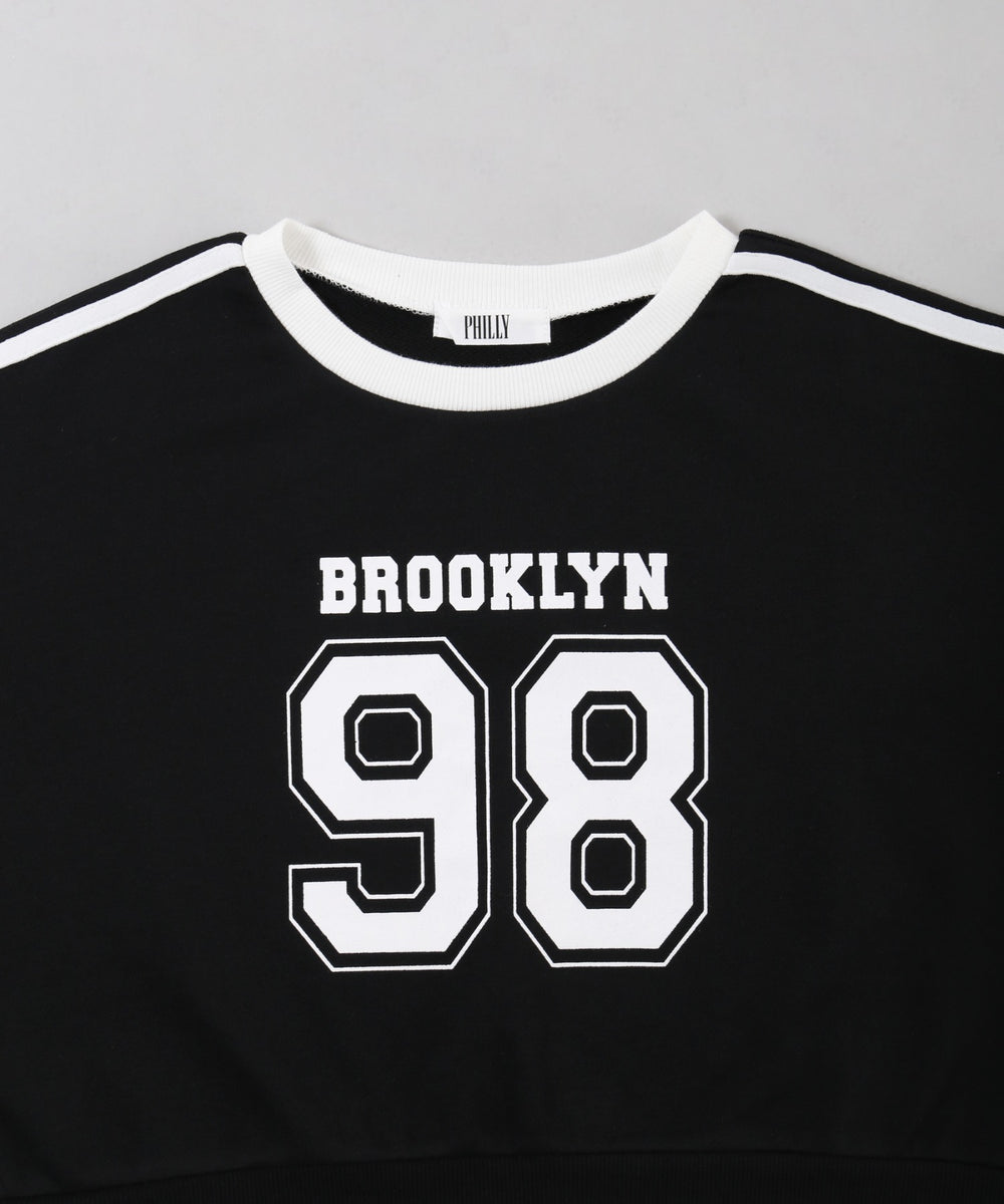 2ラインナンバリングスウェット