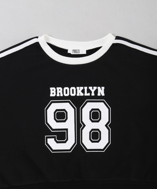 2ラインナンバリングスウェット