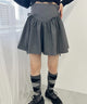 サイドリボンギャザースカート
