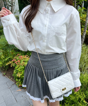 ショートラウンドヘムブラウス – WEGO ONLINE STORE