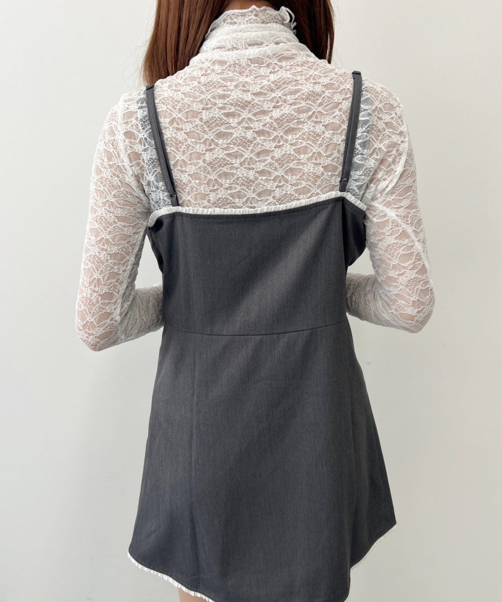 ビッグリボンミニワンピース