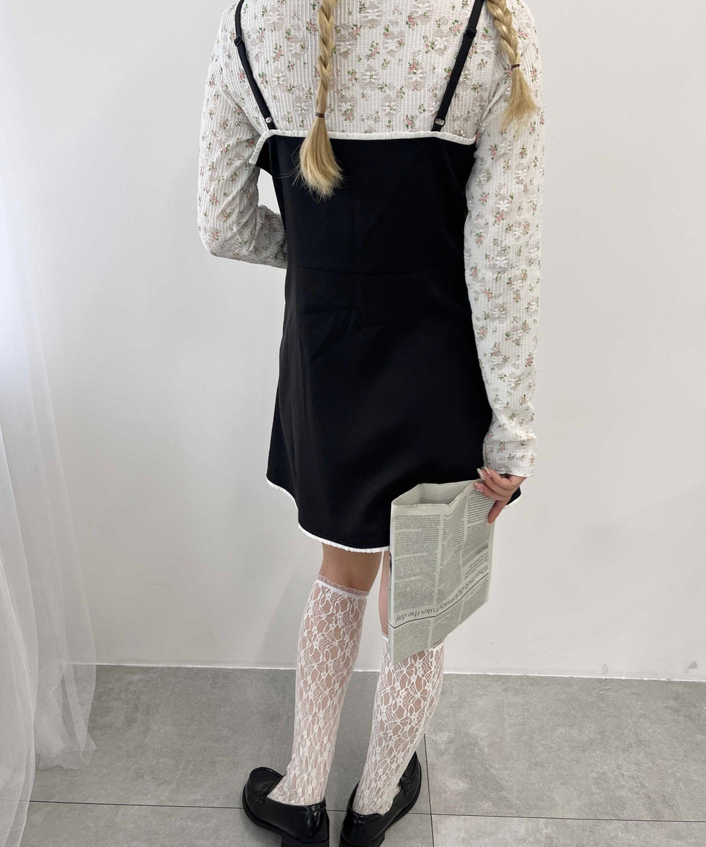 ビッグリボンミニワンピース