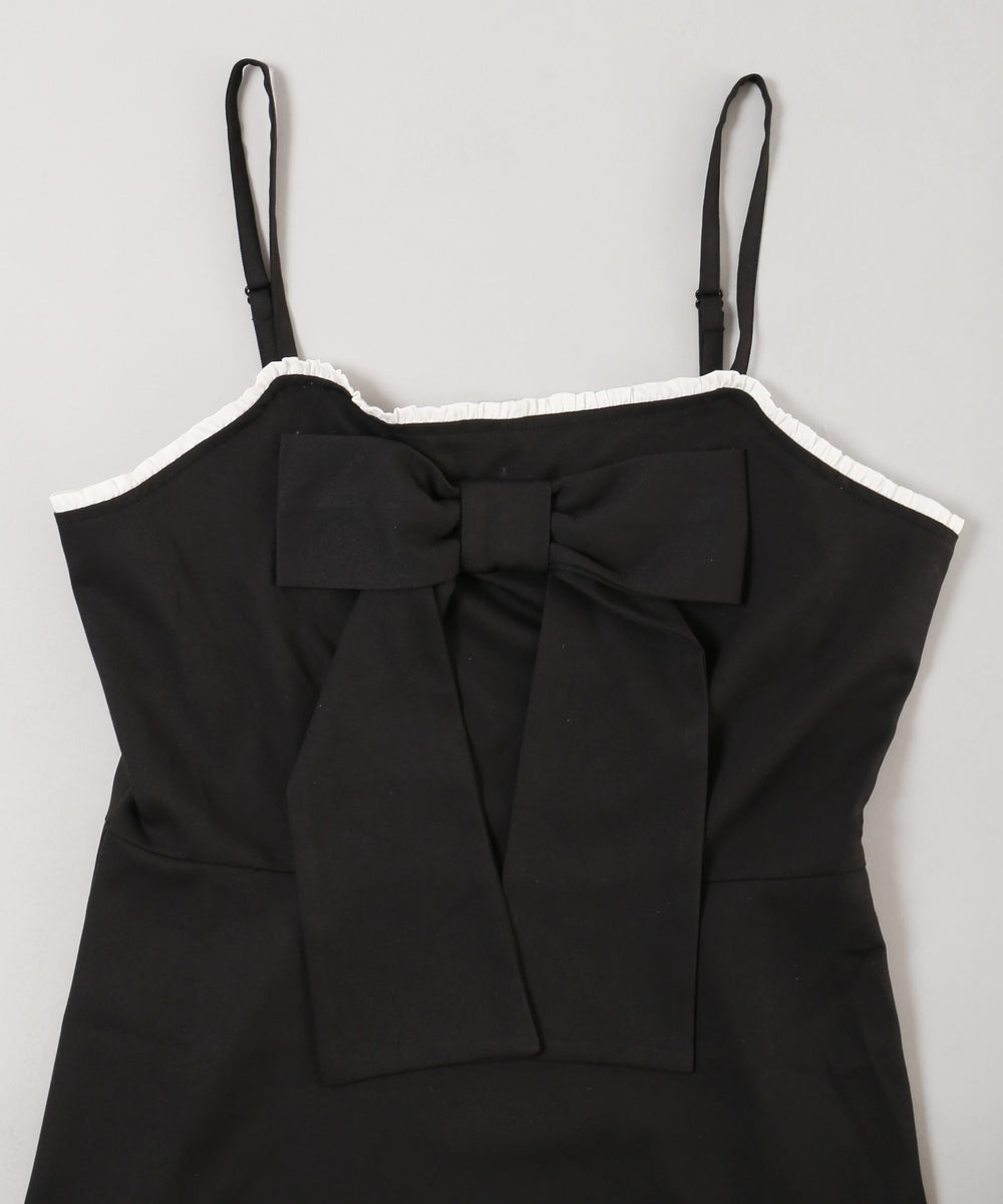 ビッグリボンミニワンピース