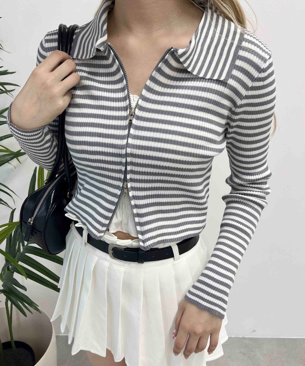 グレー モデル：160㎝ F着用