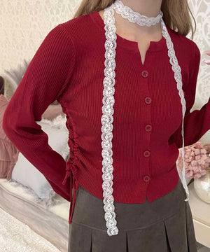 ワイン モデル：160㎝ F着用