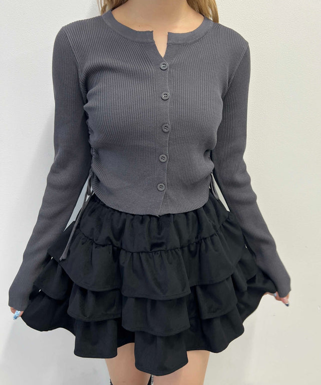 グレー モデル：160㎝ F着用